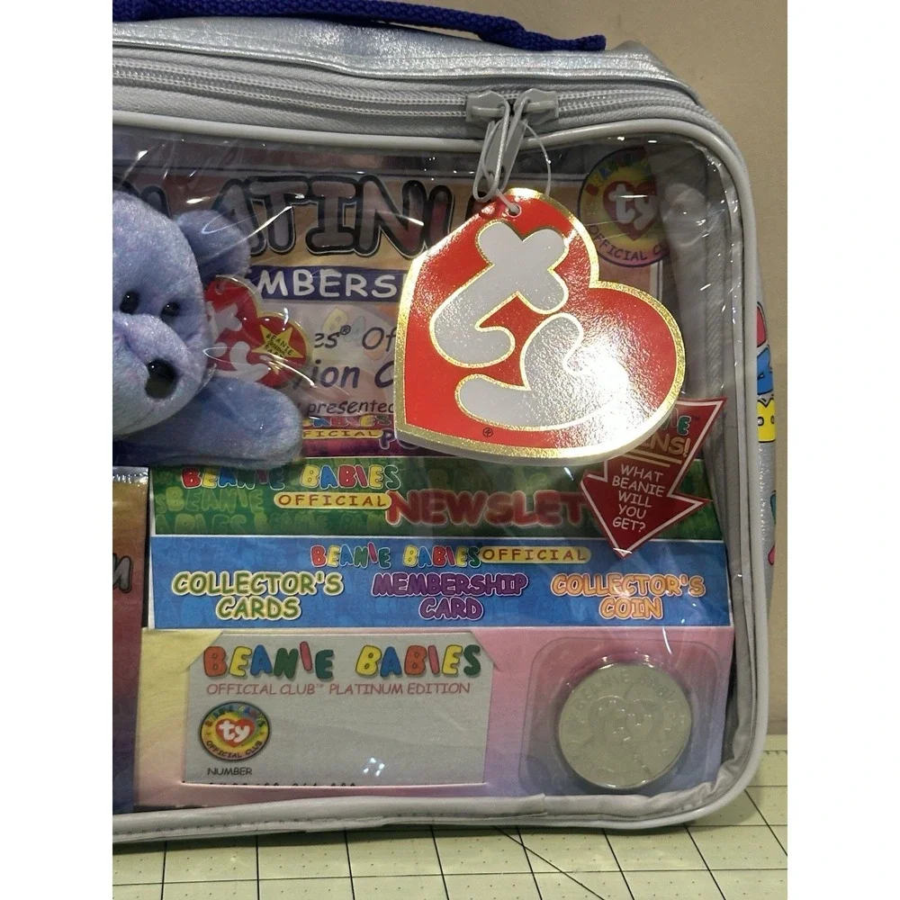 TY Beanie Babies Official Club Membership Platmuim Edition Sealed‎